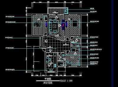 公寓室内装修施工图免费下载 - 建筑装修图 - 土木工程网