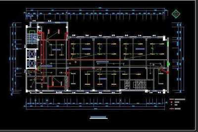 办公楼装修施工图免费下载 - 建筑装修图 - 土木工程网